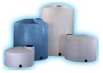 Vertical Water Storage Tank with Frame Support